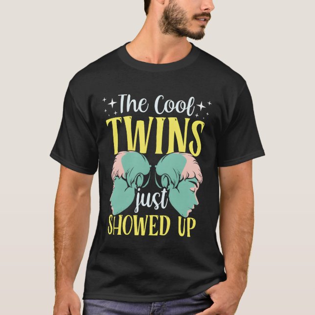 Camiseta The Coolwins Just Showed Upwin Humor Funny girl (Anverso)