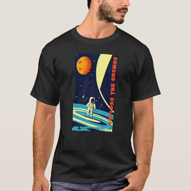 Camiseta The Cosmic Explorers Club Explore The Cosmos (#03) (Anverso)