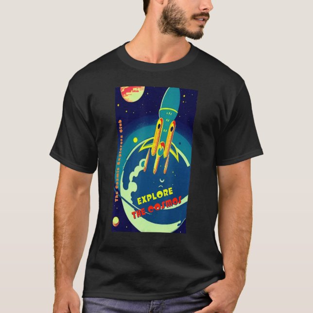 Camiseta The Cosmic Explorers Club Explore The Cosmos (#08) (Anverso)