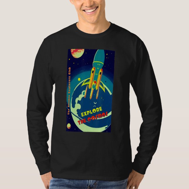 Camiseta The Cosmic Explorers Club Explore The Cosmos (#08) (Anverso)