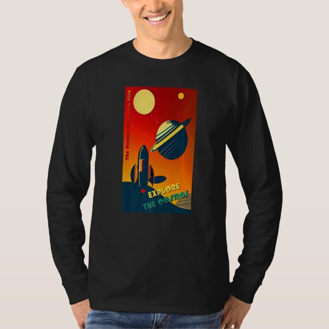 Camiseta The Cosmic Explorers Club Explore The Cosmos (#09) (Anverso)