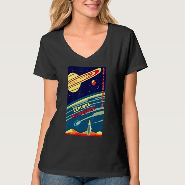 Camiseta The Cosmic Explorers Club Explore The Cosmos (#10) (Anverso)