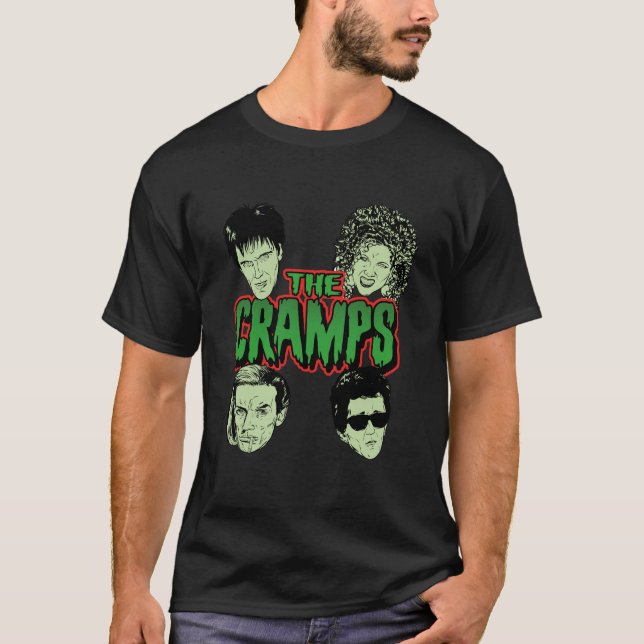 Camiseta THE CRAMPS Classic T-Shirt (Anverso)