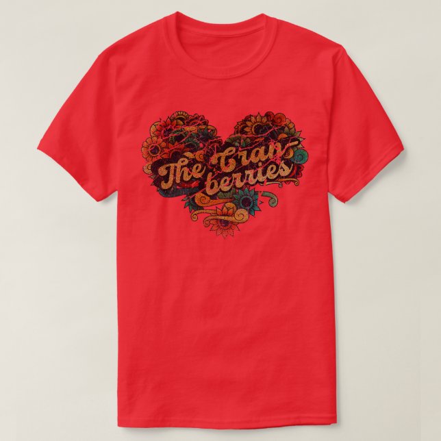 CAMISETA THE CRANBERRIES (Diseño del anverso)