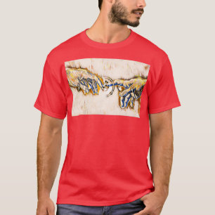 Camiseta The Creation of Adam Hands Touch Universe Art Yell
