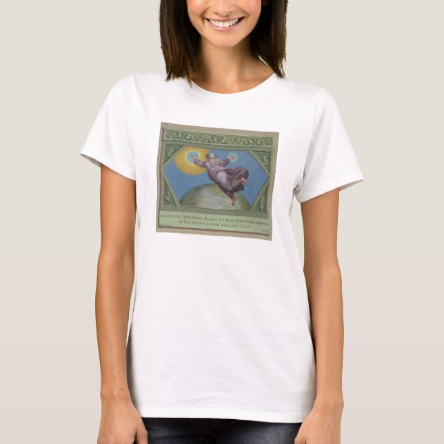 Camiseta The Creation of Light, illustration from the Rapha (Anverso)