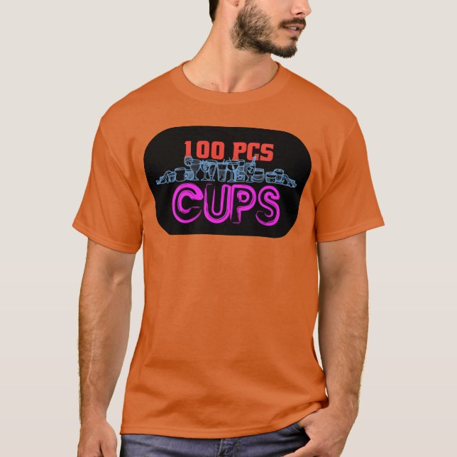 Camiseta The cups funny (Anverso)
