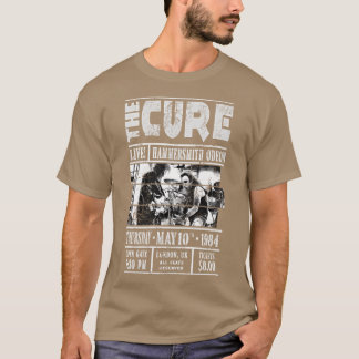 Camiseta The Cure en vivo Hammersmith Odeon jueves mayo Vin