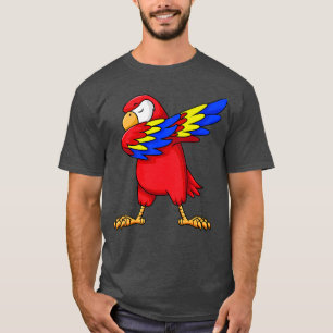 Camiseta The Dabbing Parrot Cool Parrot Gifts Shirt Dab