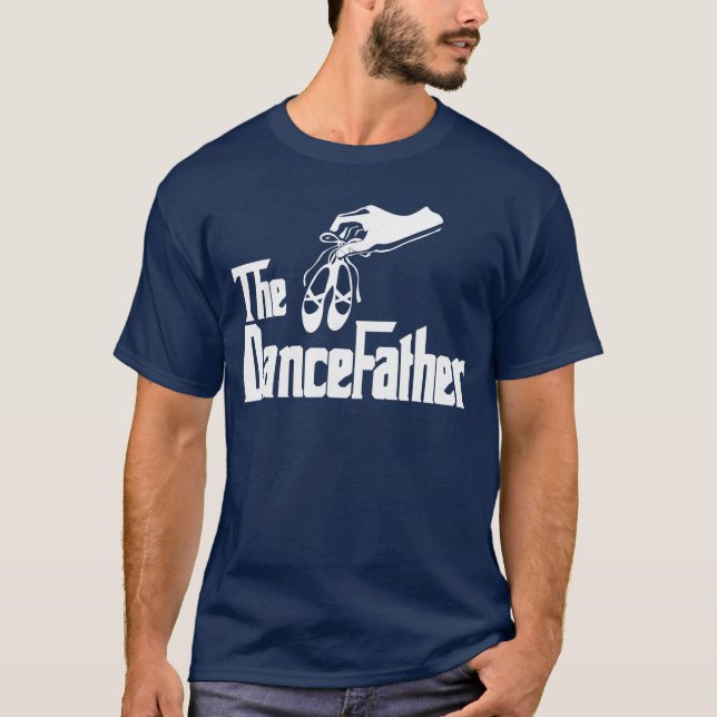 Camiseta The Dancefather Dance Dad vintage vintage friends (Anverso)