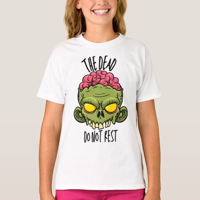 Camiseta The Dead Do Not Rest (Anverso)