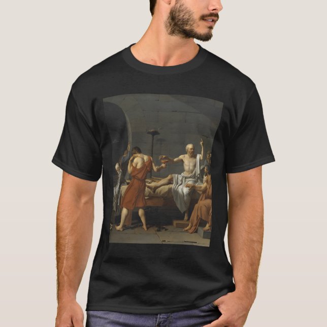 Camiseta The Death Of Socrates By Jacques-Louis David (Anverso)