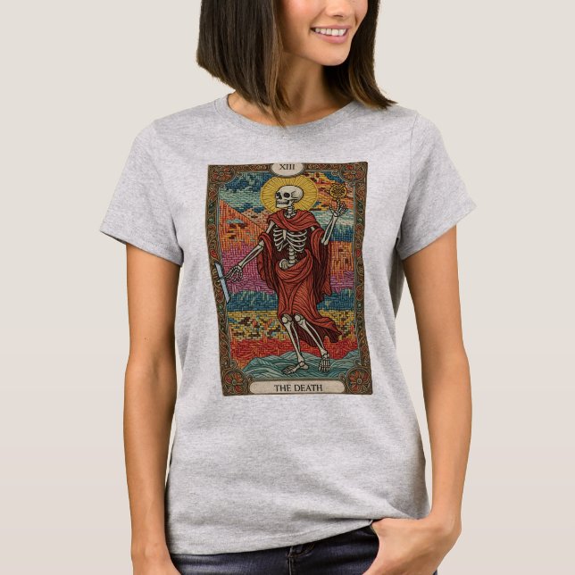 Camiseta The Death Tarot Card Shirt (Anverso)