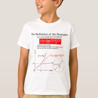 Camiseta The Definition of the Derivative.