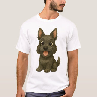 Camiseta The Diehard Gentleman: Vintage Scottish Terrier