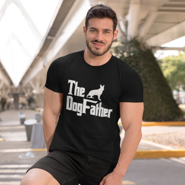 Camiseta The Dogfather German Shepherd Funny (Subido por el creador)