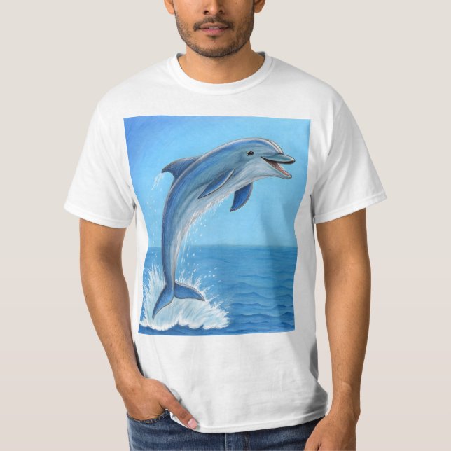 Camiseta The Dolphin’s Silent Dance (Anverso)