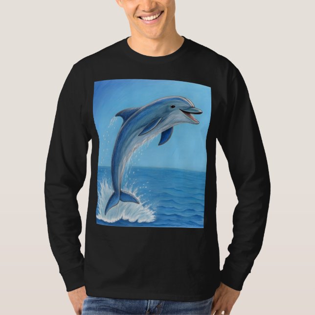Camiseta The Dolphin’s Silent Dance (Anverso)