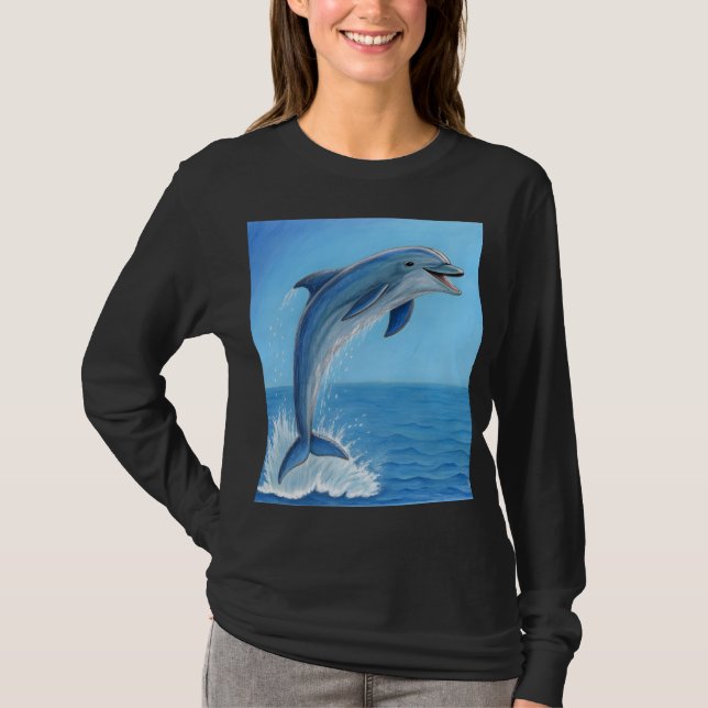 Camiseta The Dolphin’s Silent Dance (Anverso)
