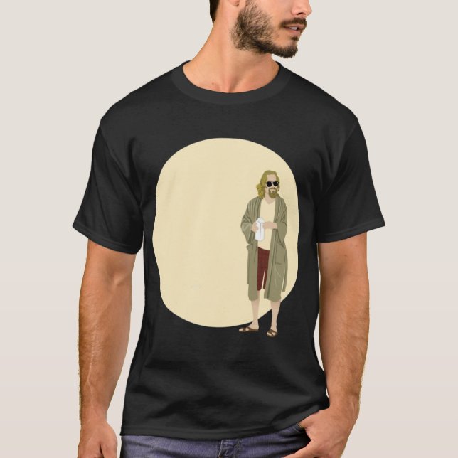 Camiseta The Dudehe big Lebowski Circle retro (Anverso)