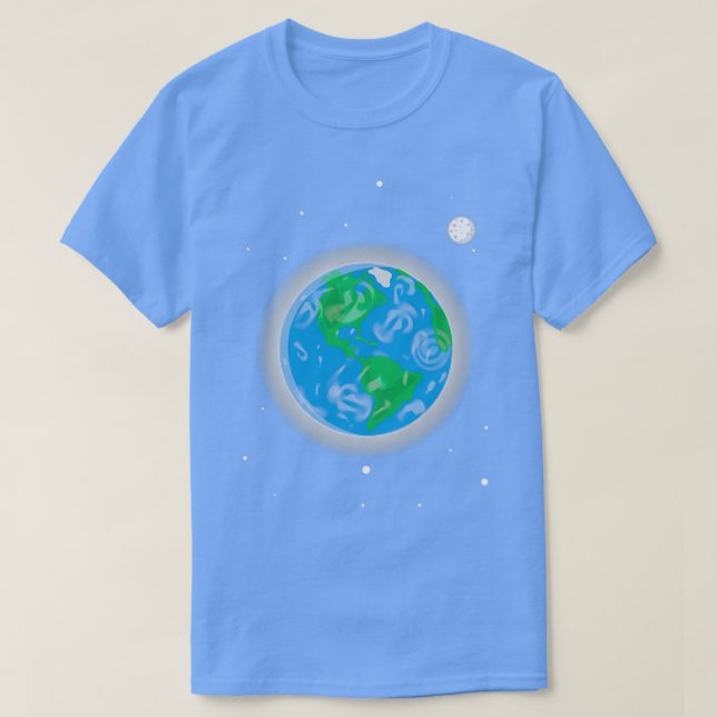Camiseta The Earth 1 (Diseño del anverso)