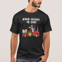 The Egg Hunt Is On Bunny Cute Easter Boys Kids Tod