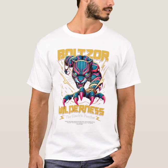 Camiseta The Electric Panther (Anverso)