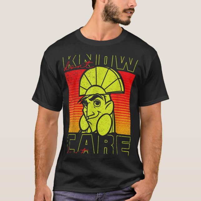 Camiseta The Emperor's New Groove Kuzco Don't Know Don't Ca (Anverso)