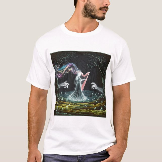 Camiseta The Enchanted Melody of the Spirit Harp (Anverso)