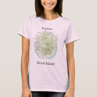 Camiseta The Essential Nevisian Journey Map Tee for Women