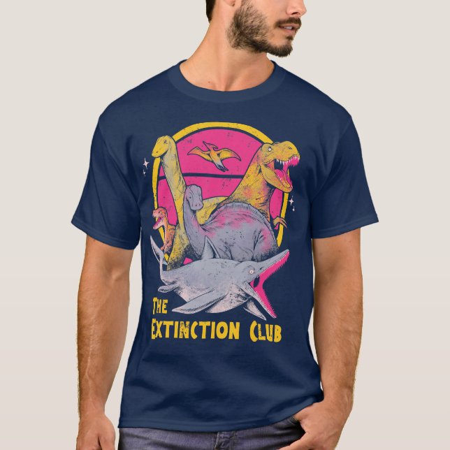 Camiseta The Extinction Club Pink de Tobe Fonseca (Anverso)