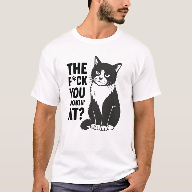 Camiseta The F*ck You Lookin' Rude (Anverso)