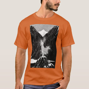 Camiseta The Fairy Of The Snow Retro Vintage Magical Mounta
