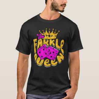 Camiseta The Farkle Queen Gaming family