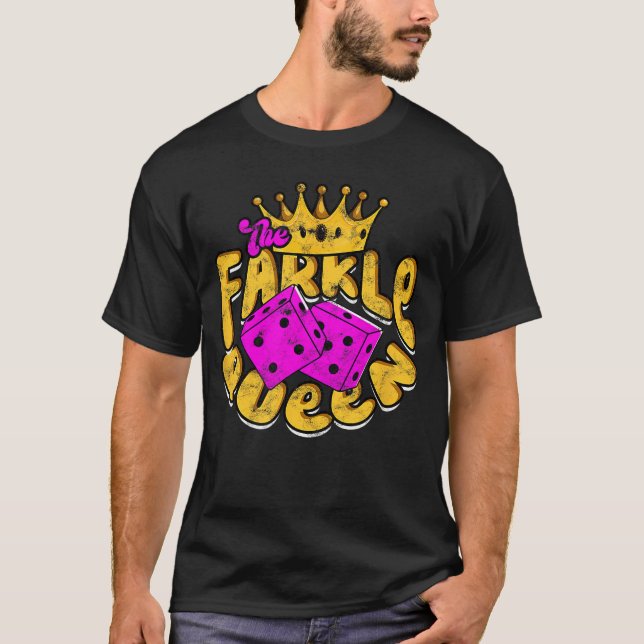Camiseta The Farkle Queen Gaming family (Anverso)