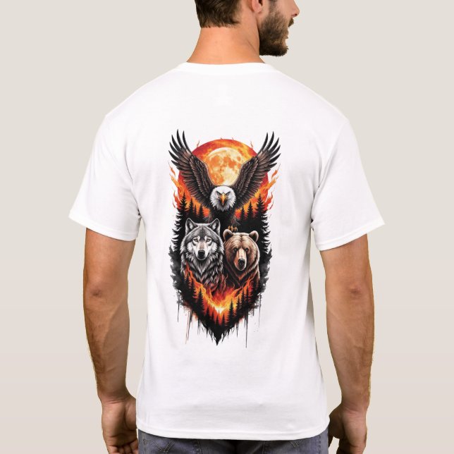 Camiseta 🎬 The FEARLESS T-Shirt | Best Minimalist Graphic  (Reverso)