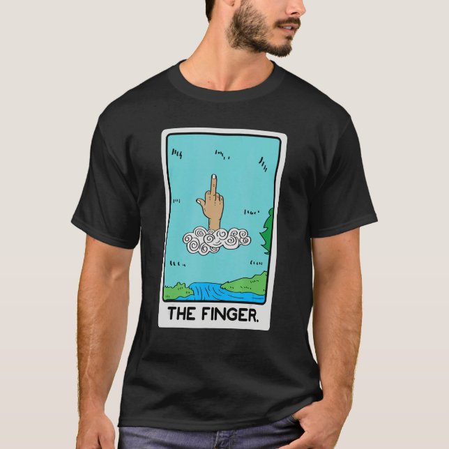 Camiseta The Finger Joker or   Person (Anverso)
