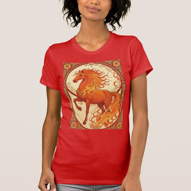 Camiseta The Fire Horse (Anverso)