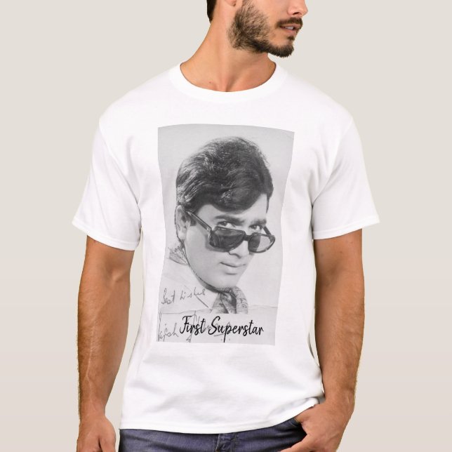 Camiseta The First Superstar Anand Forever King of Romance  (Anverso)