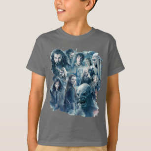 Camiseta The Five Armies Character Graphic