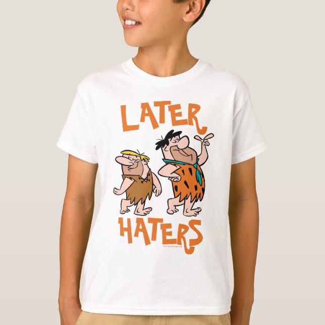 Camiseta The Flintstones | Fred & Barney - Later Haters (Anverso)