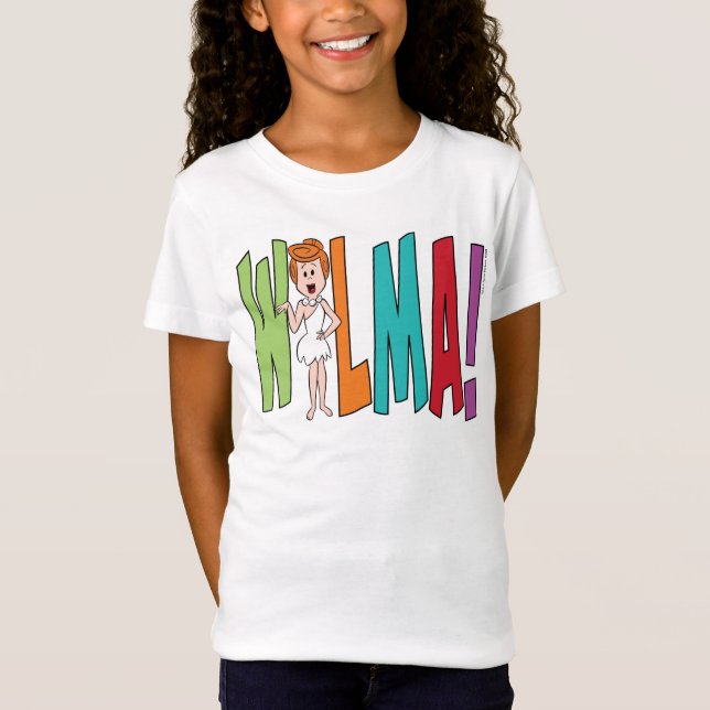 Camiseta The Flintstones | WILMA! (Anverso)