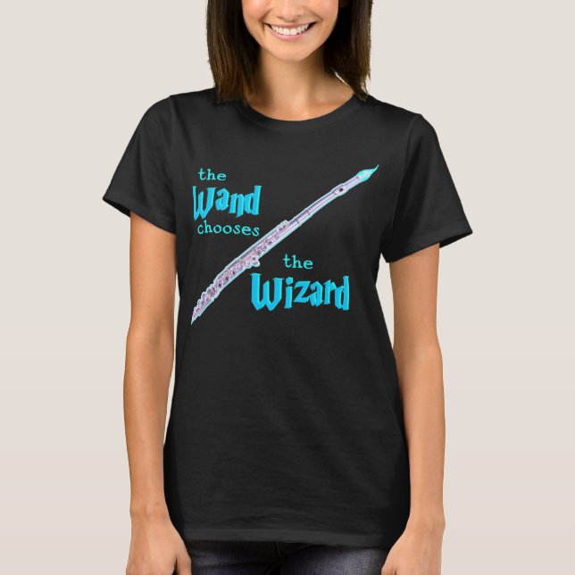 Camiseta The Flute Chooses The Wizard (Anverso)