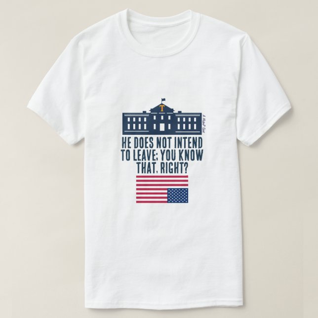 Camiseta The Forever President? - A MisterP Shirt (Diseño del anverso)
