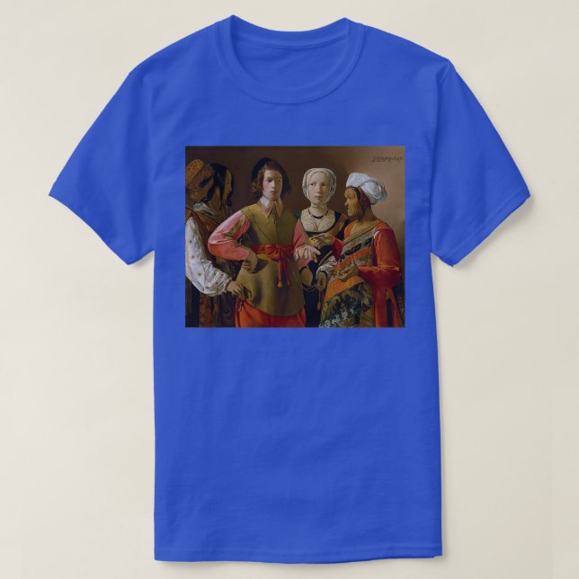 Camiseta The Fortune Teller Georges de La Tour (Diseño del anverso)