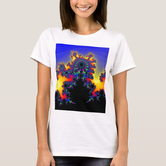 Camiseta The Fractal's Edge: (Anverso)