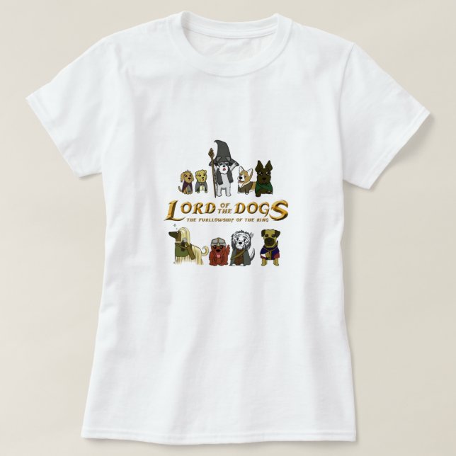 Camiseta The Furrlowship of the Ring (Diseño del anverso)