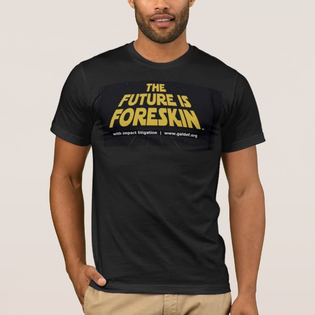 Camiseta The Future is Foreskin (Anverso)