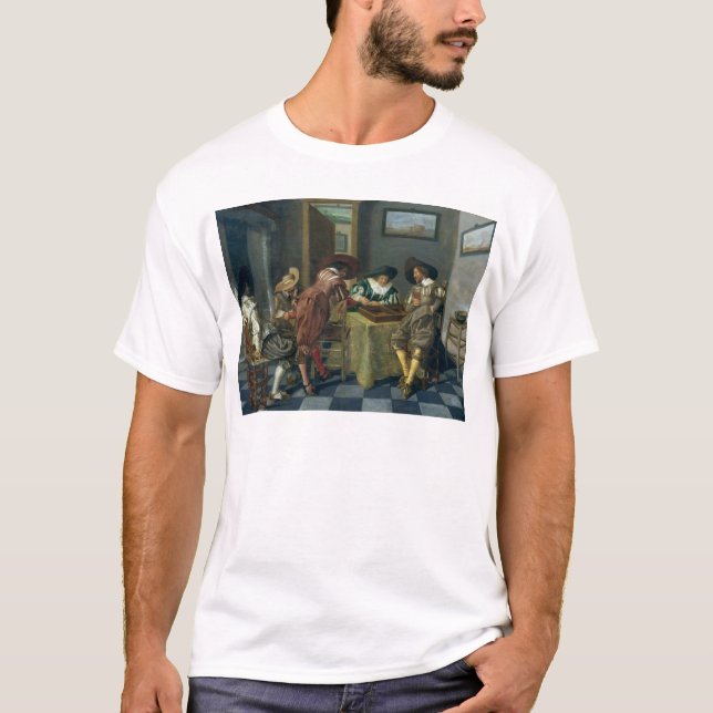 Camiseta The Game del backgammon (Anverso)