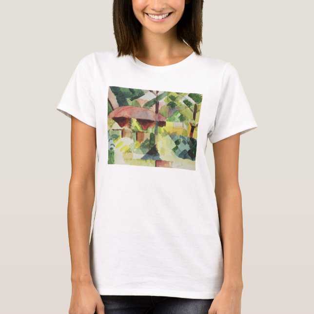 Camiseta The Garden, 1914 (con papel) (Anverso)